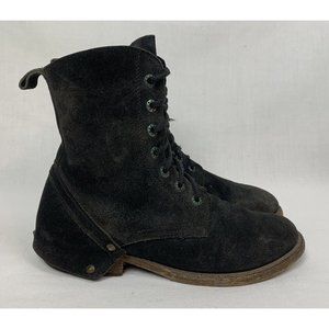 Bed Stu Boots Cobbler Series Suede Leather Goodyear Welt Hand Crafted Men’s 9